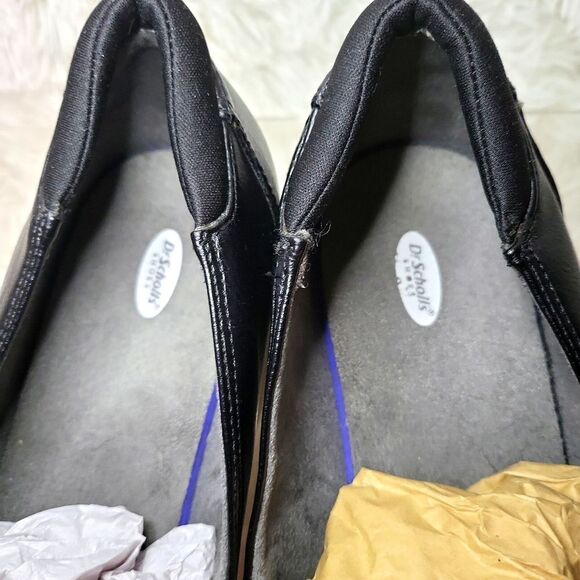 Dr.Scholls leather platform loafers, gently preloved!, sz.11 med. - Picture 6 of 9